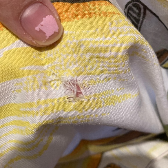 Authentic vintage 1977 Looney Tunes twin or double flat sheet - Picture 3 of 3